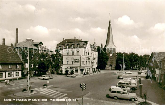 Neheim-Huesten Marktplatz Huesten