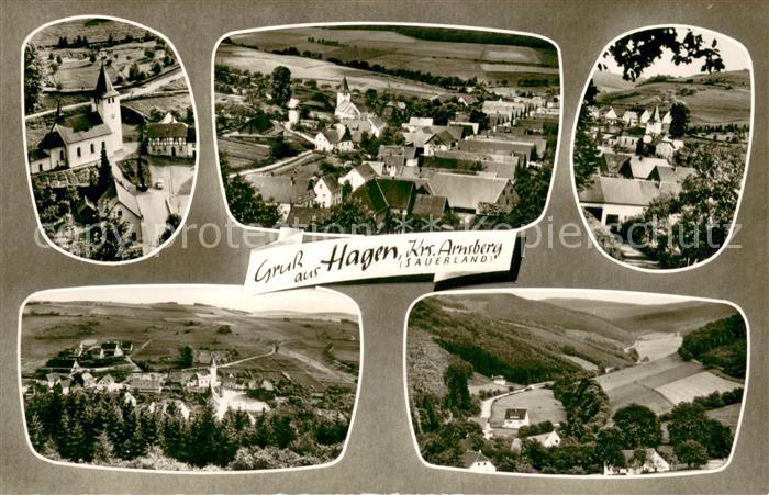 Hagen Sorpetal Kirche Panorama Fliegeraufnahmen