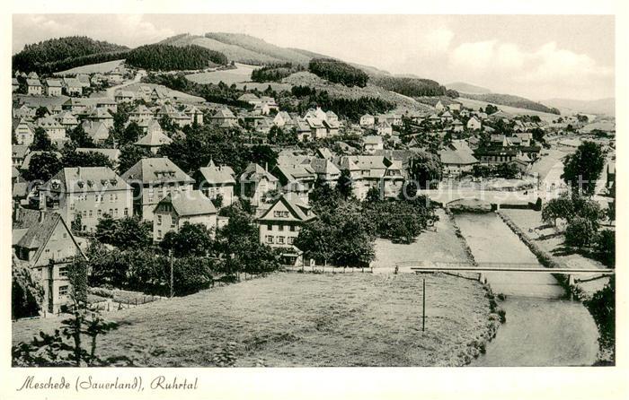 Meschede Panorama Ruhrtal