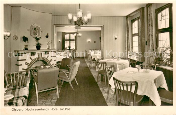 Olsberg Sauerland Hotel zur Post Kaminzimmer