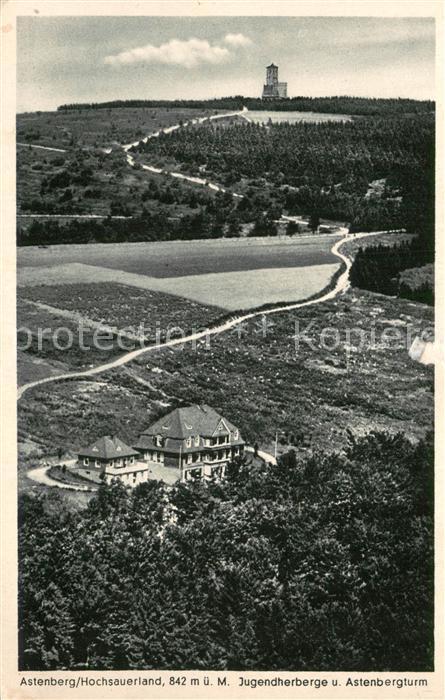 Astenberger Aussichtsturm Jugendherberge
