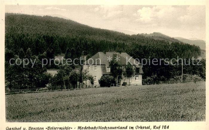 Medebach Gasthof Pension Poltermuehle