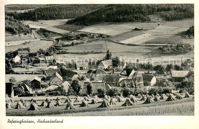 Referinghausen Gasthof Pension Schmidt Panorama
