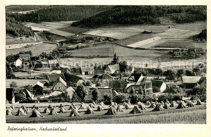 Referinghausen Ortsansicht Gasthof Pension Schmidt