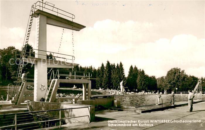 Winterberg Hochsauerland Schwimmbad am Kurhaus