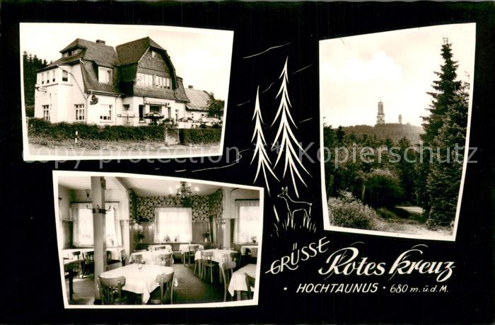 Grosser Feldberg Taunus Gathaus Pension Rotes Kreuz Gaststube