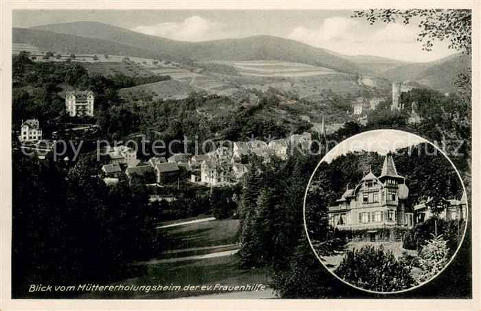 Eppstein Taunus Muettererholungsheim der Ev Frauenhilfe Panorama