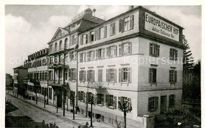 Bad Soden Taunus Europaeischer Hof