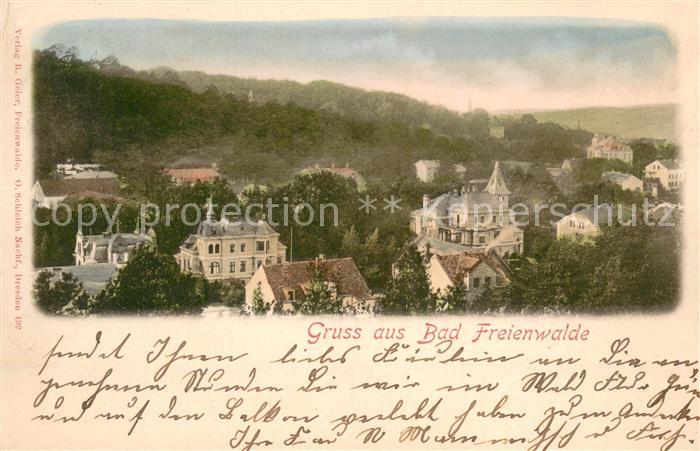 Bad Freienwalde Ortsansicht