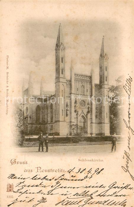 Neustrelitz Mecklenburg-Vorpommern Schlosskirche