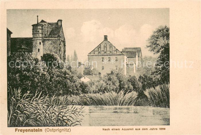 Freyenstein Nach einem Aquarell von 1859