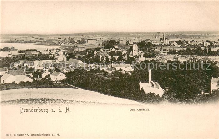 Brandenburg Havel Altstadt Panorama