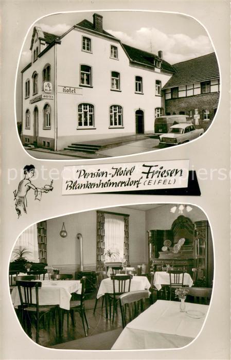 Blankenheimerdorf Pension Hotel Friesen Gaststube