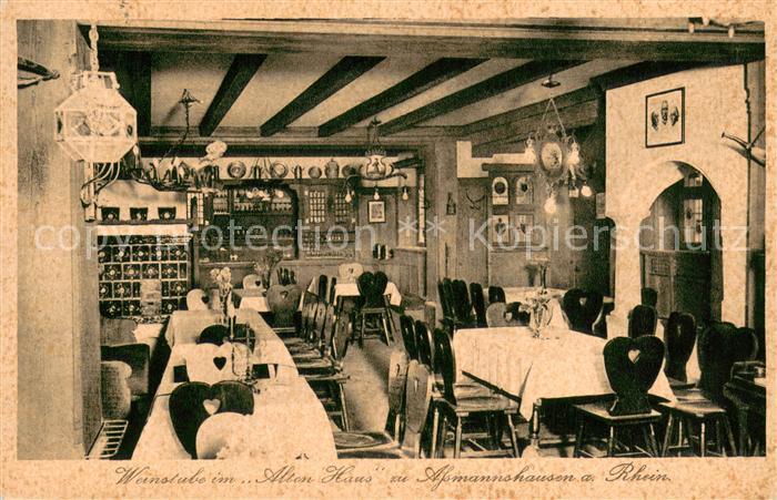 Assmannshausen Rhein Wittmanns Weinstube Ratskeller Altes Haus Dorfschmiede