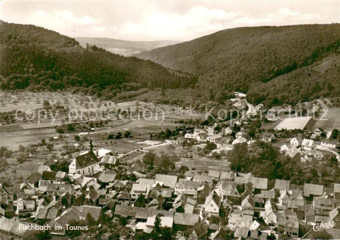 Fischbach Untertaunus Fliegeraufnahme