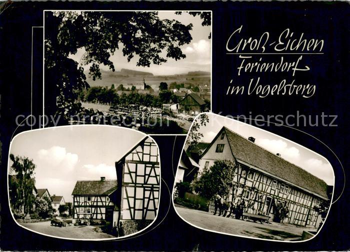 Gross-Eichen Panorama Fachwerkhaeuser