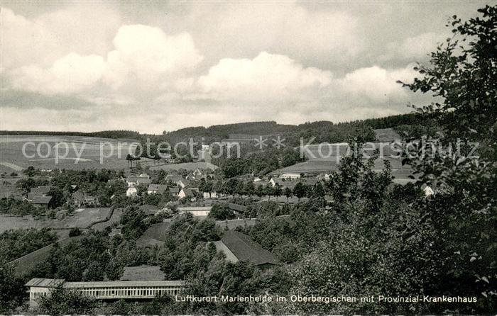Marienheide Gesamtansicht mit Provinzial-Krankenhaus