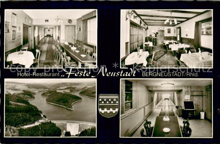 Bergneustadt Hotel-Restaurant Feste-Neustadt Innen- und Aussenansicht