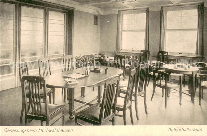 Hochwaldhausen Ilbeshausen Genesungsheim Aufenthaltsraum