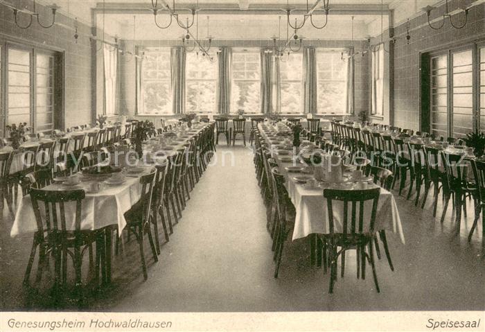Hochwaldhausen Ilbeshausen Genesungsheim Speisesaal