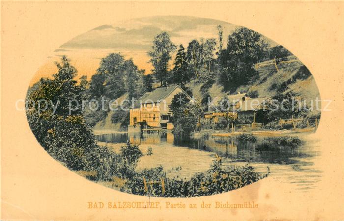 Bad Salzschlirf Partie an der Bichenmuehle