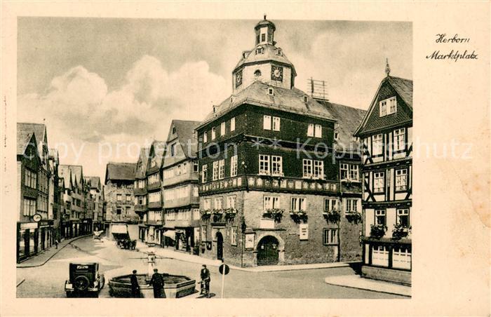 Herborn Hessen Marktplatz
