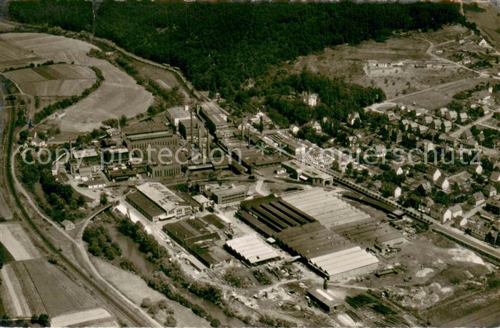 Sinn Hessen Fliegeraufnahme Industrie