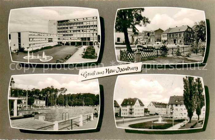Neu-Isenburg Teilansichten Schwimmbad und Stadt