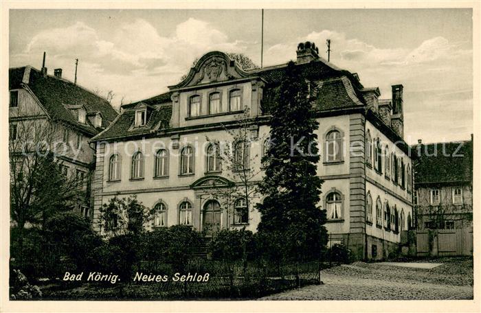 Bad Koenig Odenwald Neues Schloss