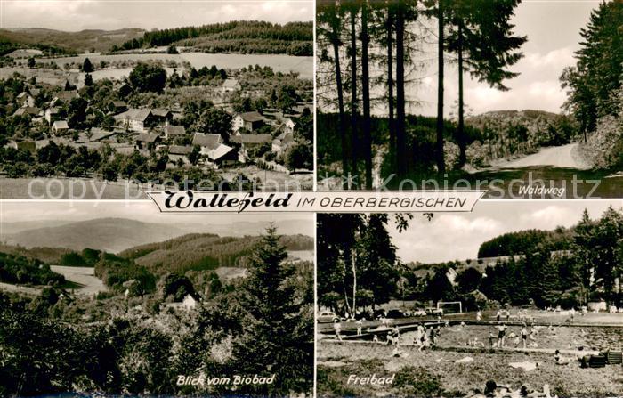 Wallefeld Waldweg Freibad Totalansicht