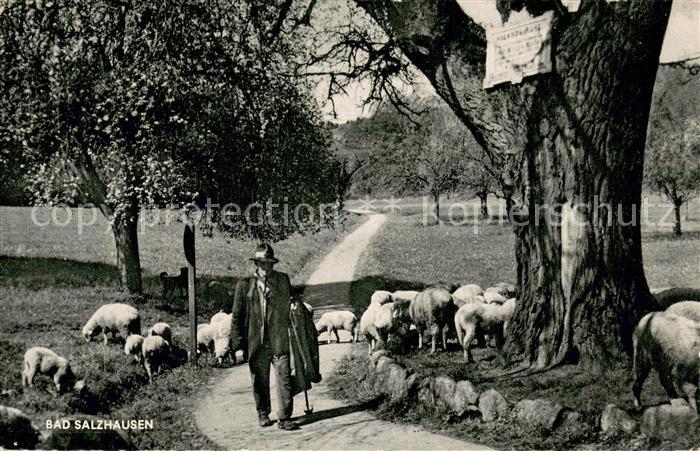 Bad Salzhausen Schaefer m. Schafen