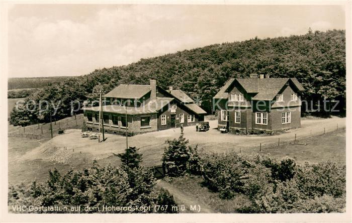 Schotten Hessen VHC-Gaststaetten auf dem Hoherodskopf Auto