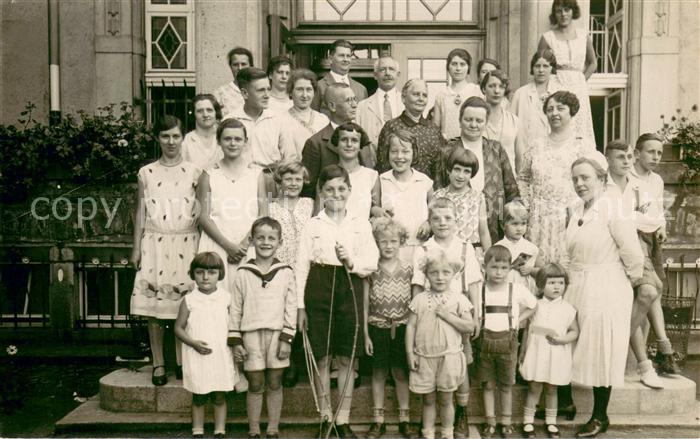 Bad Salzhausen Kaufm. Erholungsheim Gruppenphoto