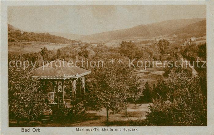 Bad Orb Martinus-Trinkhalle mit Kurpark