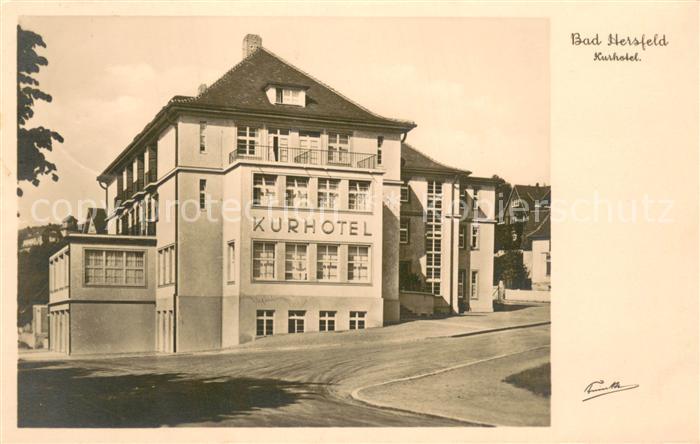 Bad Hersfeld Kurhotel Aussenansicht