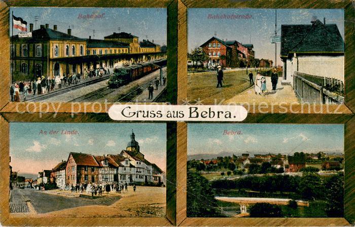 Bebra Bahnhof Bahnhofstrasse An der Linde Feldpost