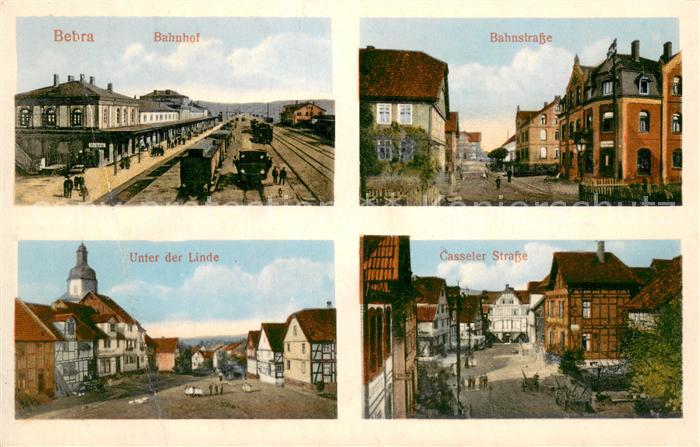 Bebra Bahnhof Bahnstrasse Casseler Strasse Unter der Linde