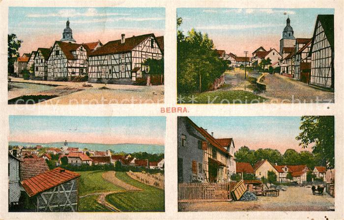 Bebra Teilansichten mit Fschwerkhaeusern