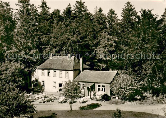 Vielbrunn Hainhaus im Odenwald Waldgaststaette mitten im Walde