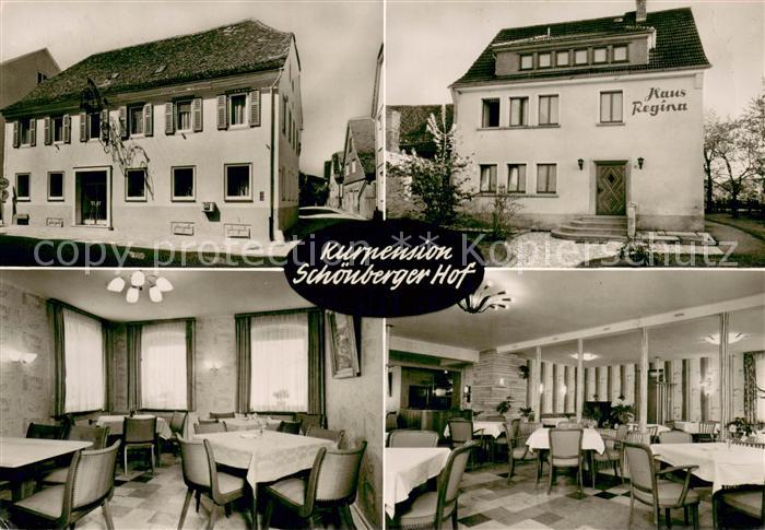 Bad Koenig Odenwald Kurpension Schoenberger Hof mir Haus Regina