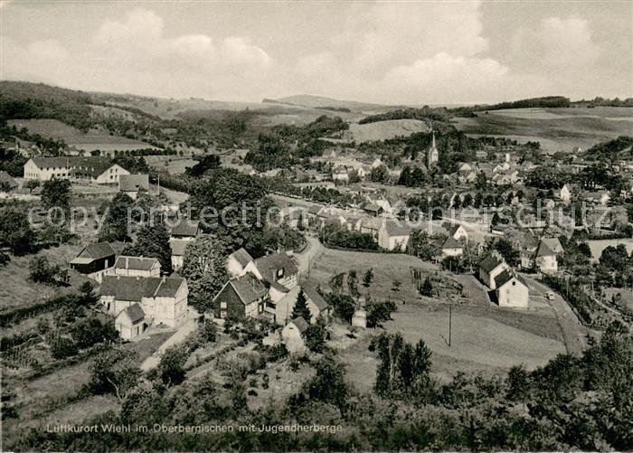 Wiehl Oberbergischer Kreis Gesamtansicht mit Jugendherberge