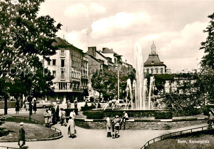 Bonn Rhein Partie am Kaiserplatz