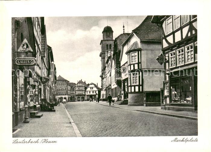 Lauterbach Hessen Marktplatz