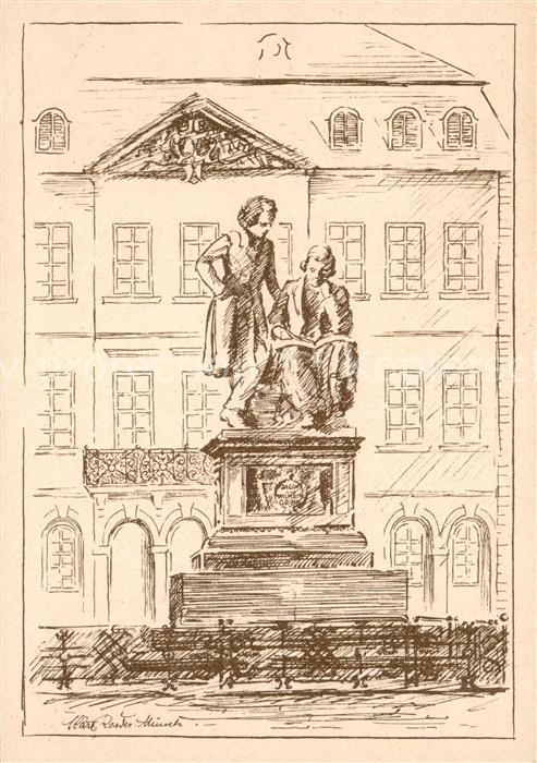 Hanau Main Brueder-Grimm-Denkmal