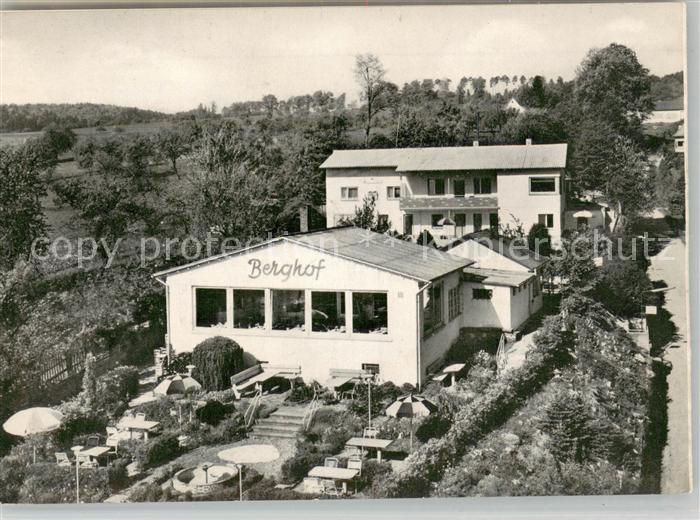 Michelstadt Gaststaette Berghof am Galgenberg Prospekt-Faltblatt