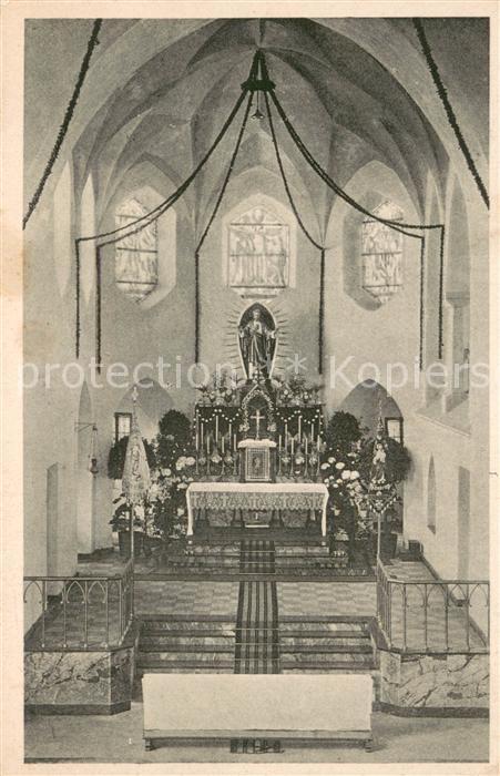 Handrup Missionshaus Innenansicht Altar