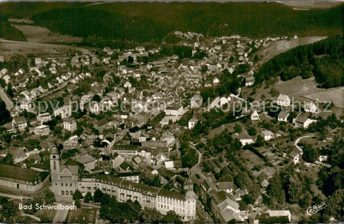 Bad Schwalbach Fliegeraufnahme Gesamtansicht