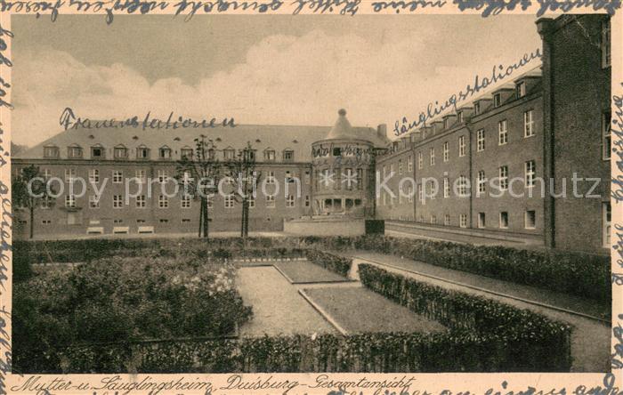 Duisburg Ruhr Mutter- und Saeuglingsheim Gesamtansicht