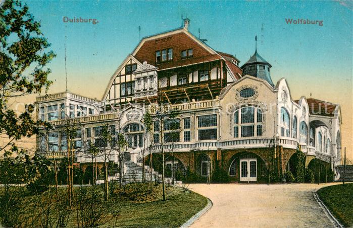 Duisburg Ruhr Wolfsburg Aussenansicht Feldpost