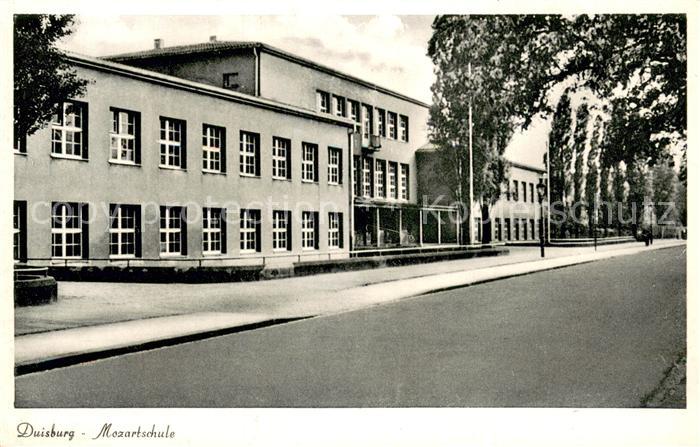 Duisburg Ruhr Mozartschule Aussenansicht